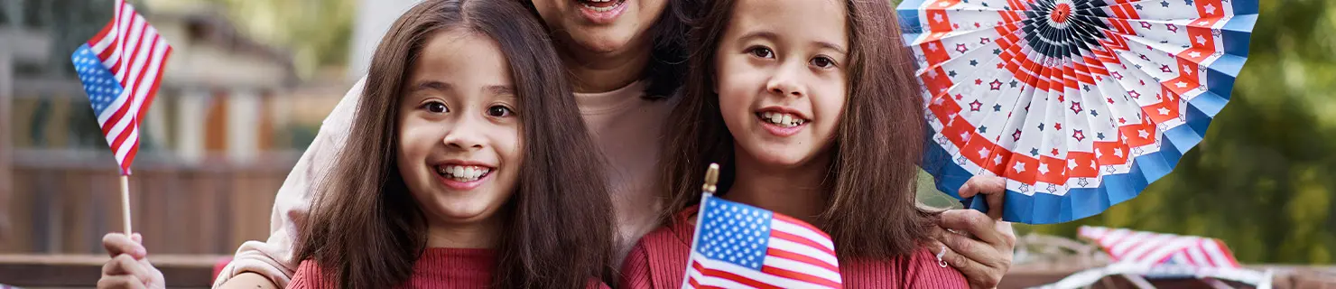 Refugee status application approved for an Asian family