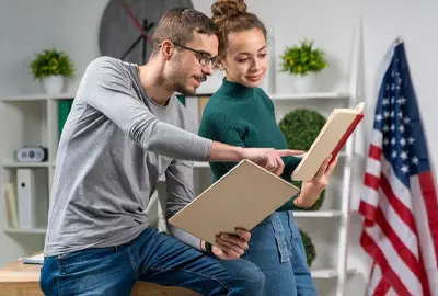 A married couple deciding whether to opt for refugee or asylum status in the United States