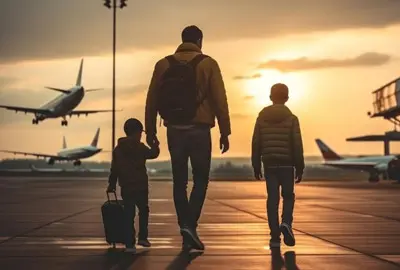 Family of immigrants ready to be deported Family of immigrants ready to be deported