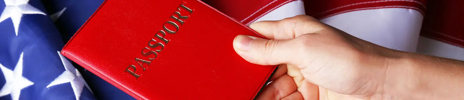 Surrendering a passport after being deported