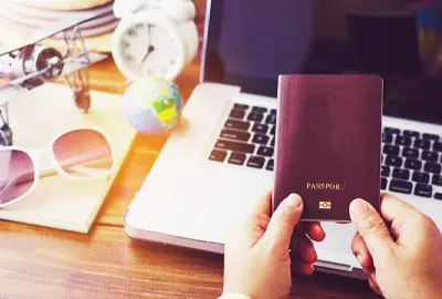 Person receives his visa after making the payments to begin his consular processing