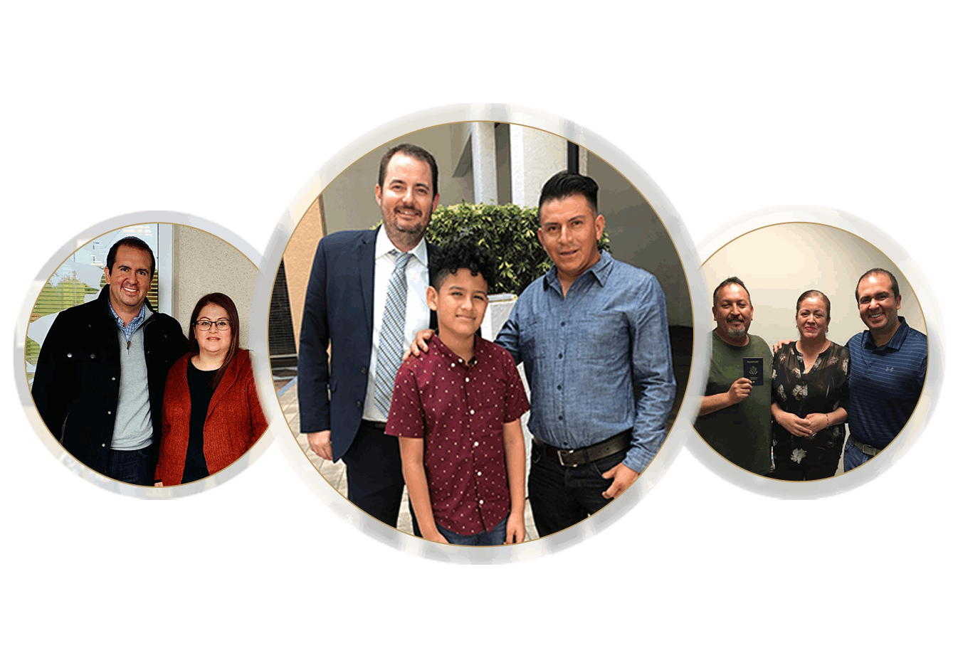 Successful cases of Latino immigrants within the United States, who obtained their American residency thanks to our team of immigration lawyers in Texas
